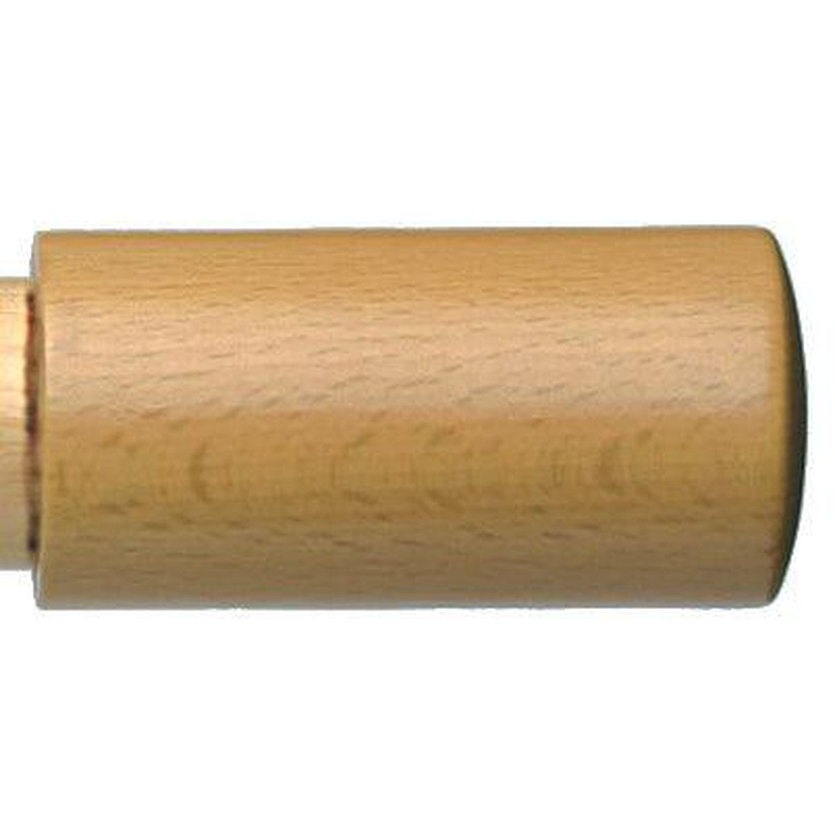 Cylinder Finial Black 1 3/16" - Alan Richard Textiles, LTD Forest Porto 1-3/16" 2000 Wood & Maderas Wood