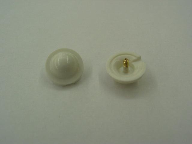 Higbee Buttons - Cream 12/Bag - Alan Richard Textiles, LTD Window Shade Pulls