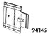 Kirsch Overlap Stiffener 94145 - Kirsch Architrac - Series 94001