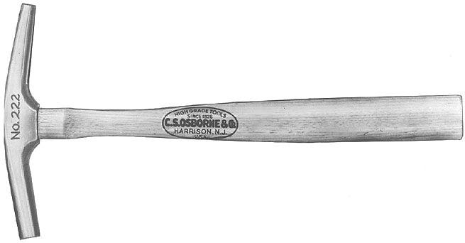 Magnetic Tack Hammer Balanced - Alan Richard Textiles, LTD Blued Cut Carpet And UpholsteryTacks - Sterilized, C.S. Osborne, C.S. Osborne Hammers and Mallets