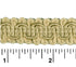 Rayon Scroll Gimp - C06 Ecru - Alan Richard Textiles, LTD Conso Scroll Gimp