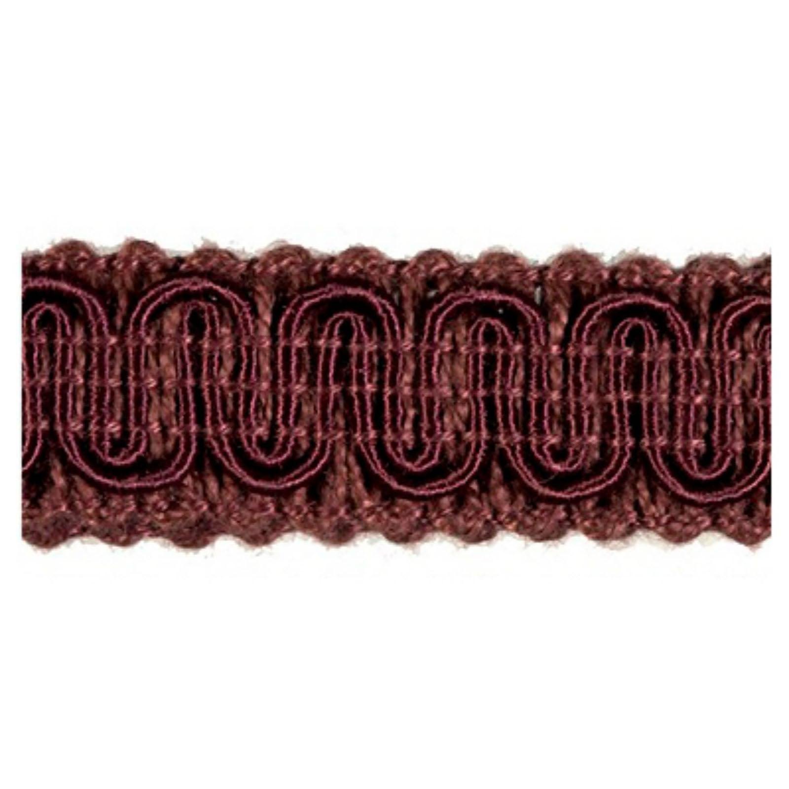 Rayon Scroll Gimp - H12 Dusty Grape - Conso Scroll Gimp