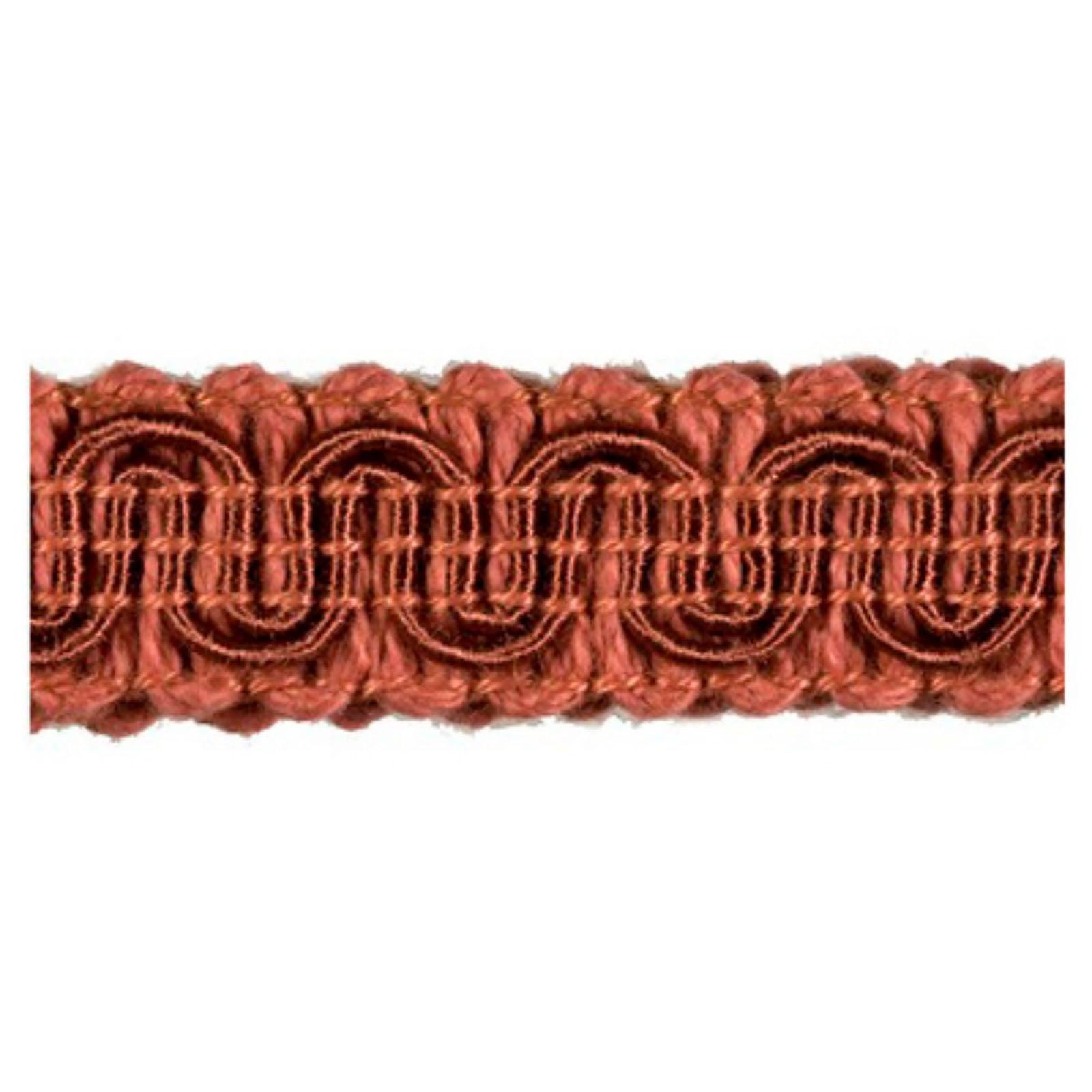 Rayon Scroll Gimp - K28 Copper - Alan Richard Textiles, LTD Conso Scroll Gimp