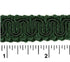 Rayon Scroll Gimp - L44 Dark Green - Conso Scroll Gimp