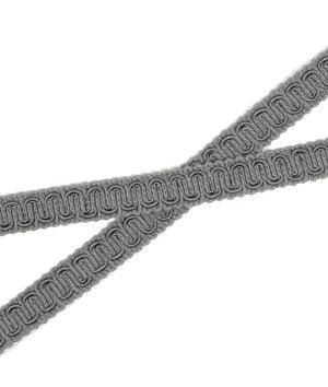 Rayon Scroll Gimp - P05 Medium Gray - Alan Richard Textiles, LTD Conso Scroll Gimp