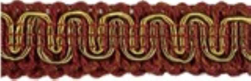 Rayon Scroll Gimp - PR15 Sunset - Conso Scroll Gimp