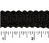 Rayon Scroll Gimp - R01 Black - Conso Scroll Gimp