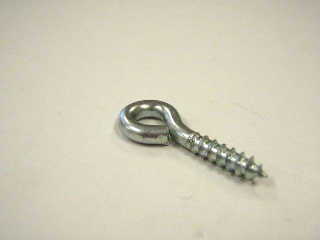 Rollease Zinc Plated Screw Eyes (200/Box) - Cord Hardware, Rollease Workroom Systems, Screw Eyes, Screws