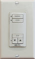 Somfy® DecoFlex WireFree, RTS 2 Wall Switch - Pure - Alan Richard Textiles, LTD 