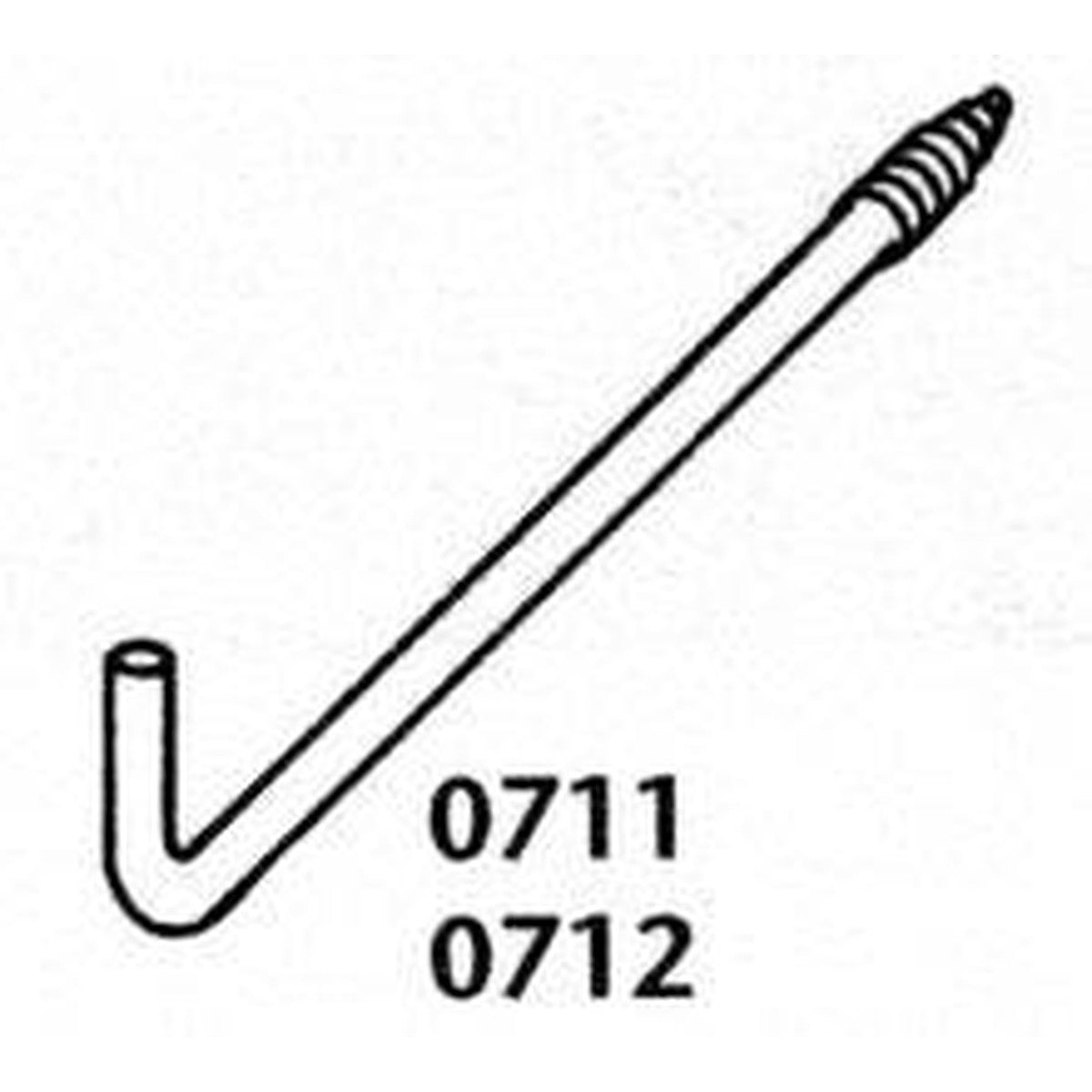 Support Brackets - Kirsch 0711.063 - Brass Plated Brackets & Rodding