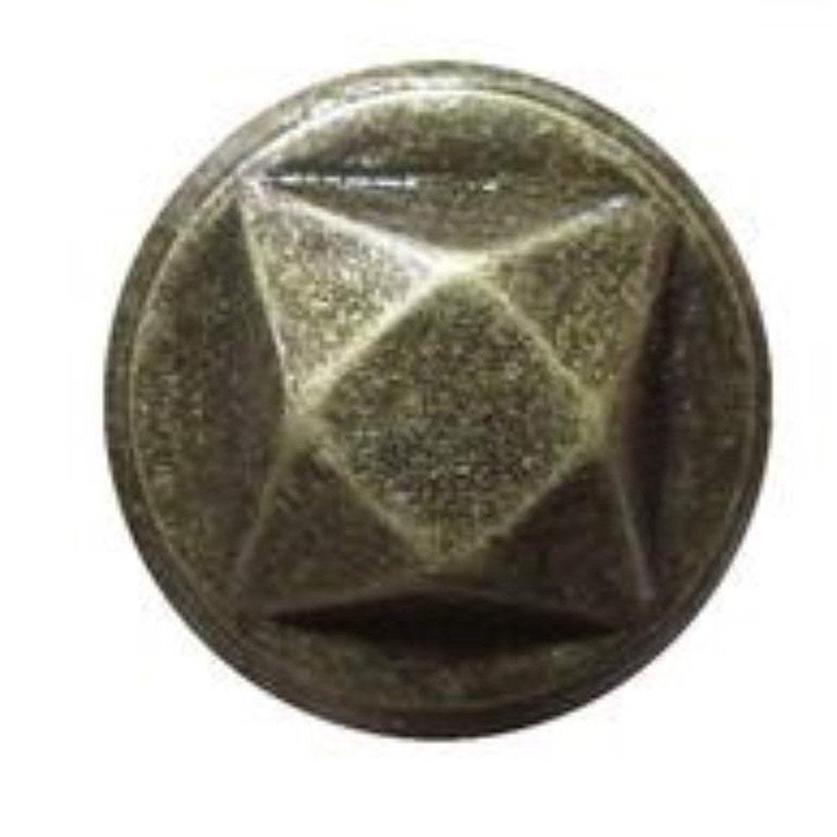 Vintage #80 Round Nail 80/Box Head Size: 13/16" Nail Length: 5/8" - Alan Richard Textiles, LTD Black Diamond Decorative Nail Collection