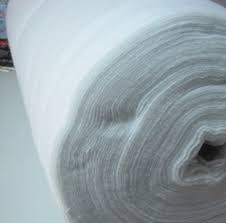 White Needle Punch Fabric - Cotton, Polyester Fiber/Dacron Rolls