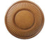 Wood Trends® 3" Holdback Medallion With Post Arm - 820 - Estate Oak - Alan Richard Textiles, LTD Kirsch Wood Trends (Rings & Accessories), Kirsch Wood Trends� Classics - 1-3/8" Rings & Accessories
