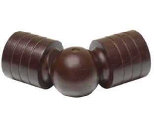 Wood Trends® Swivel Socket For 2" .Wood Pole - 083 - Mahogany - Kirsch Wood Trends (Rings & Accessories), Kirsch Wood Trends� Classics - 1-3/8" Rings & Accessories