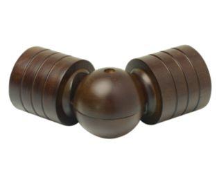 Wood Trends® Swivel Socket For 2" .Wood Pole - 841 - Coffee - Alan Richard Textiles, LTD Kirsch Wood Trends (Rings & Accessories), Kirsch Wood Trends� Classics - 1-3/8" Rings & Accessories