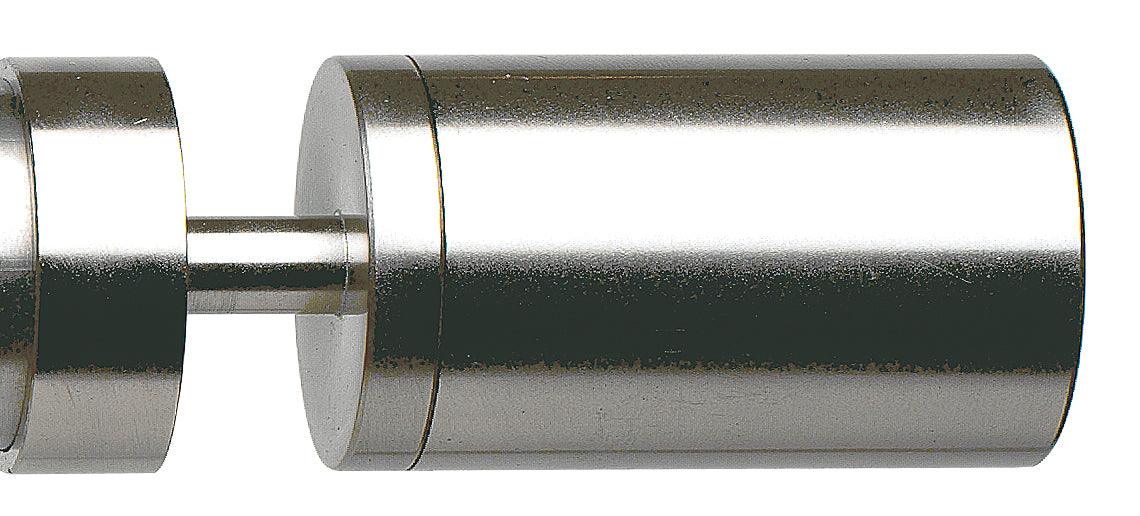 Rollenbild Finial SS - Alan Richard Textiles, LTD Forest Porto 1-3/16" Acero Stainless Steel