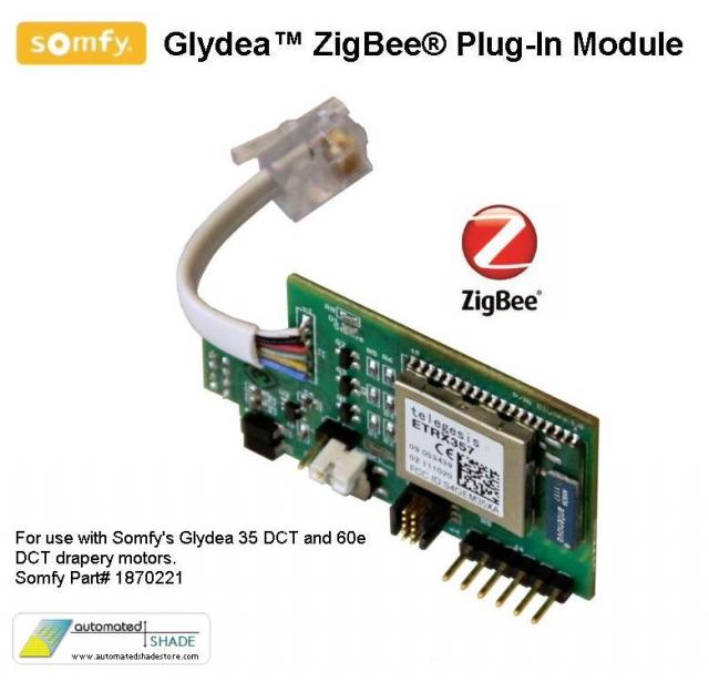 ZIGBEE® Module For Drapery Motors - Alan Richard Textiles, LTD Somfy Glydea Motors and Accessories