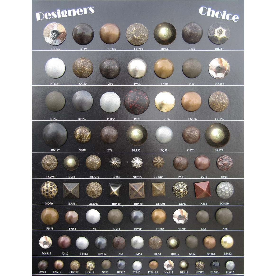 Designers Choice Decorative Upholstery Nails