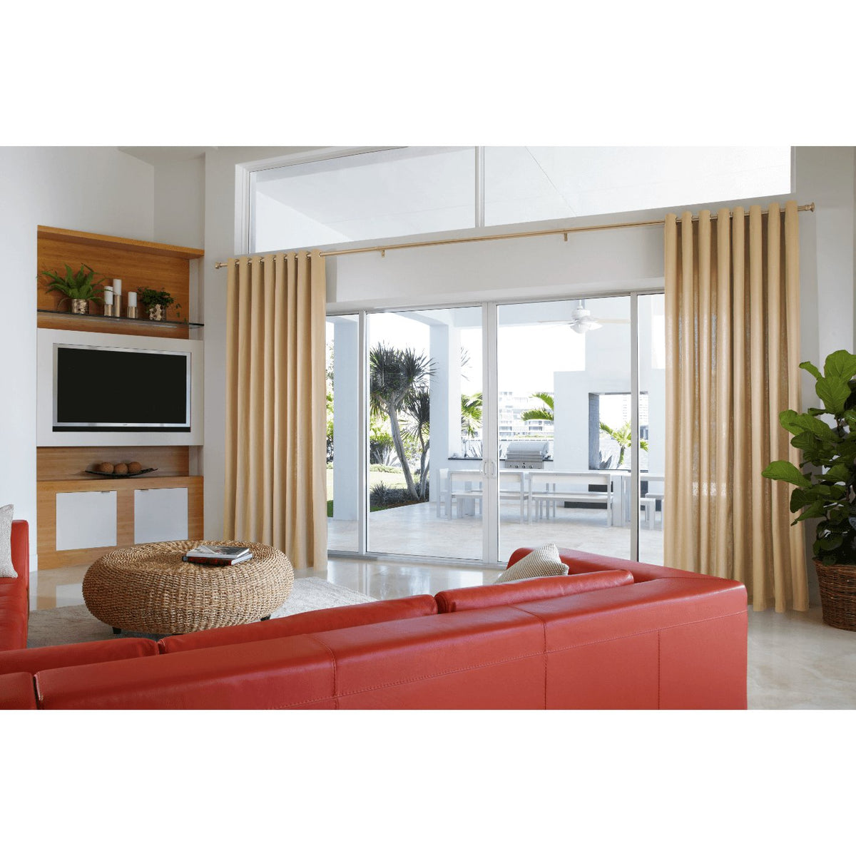 Kirsch Designer Metals Drapery