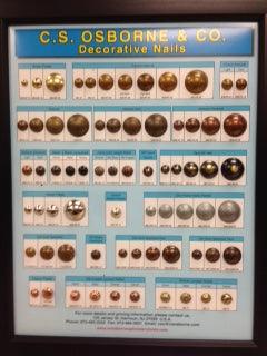 C.S. Osborne Decorative Nails - Alan Richard Textiles, LTD