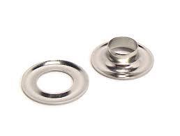 Stainless Steel Grommets With Plain Washers - Alan Richard Textiles, LTD