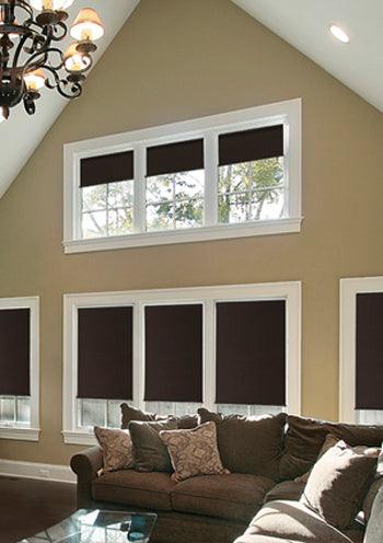 Rollease Sierrasol Blackout Shades - Mesa