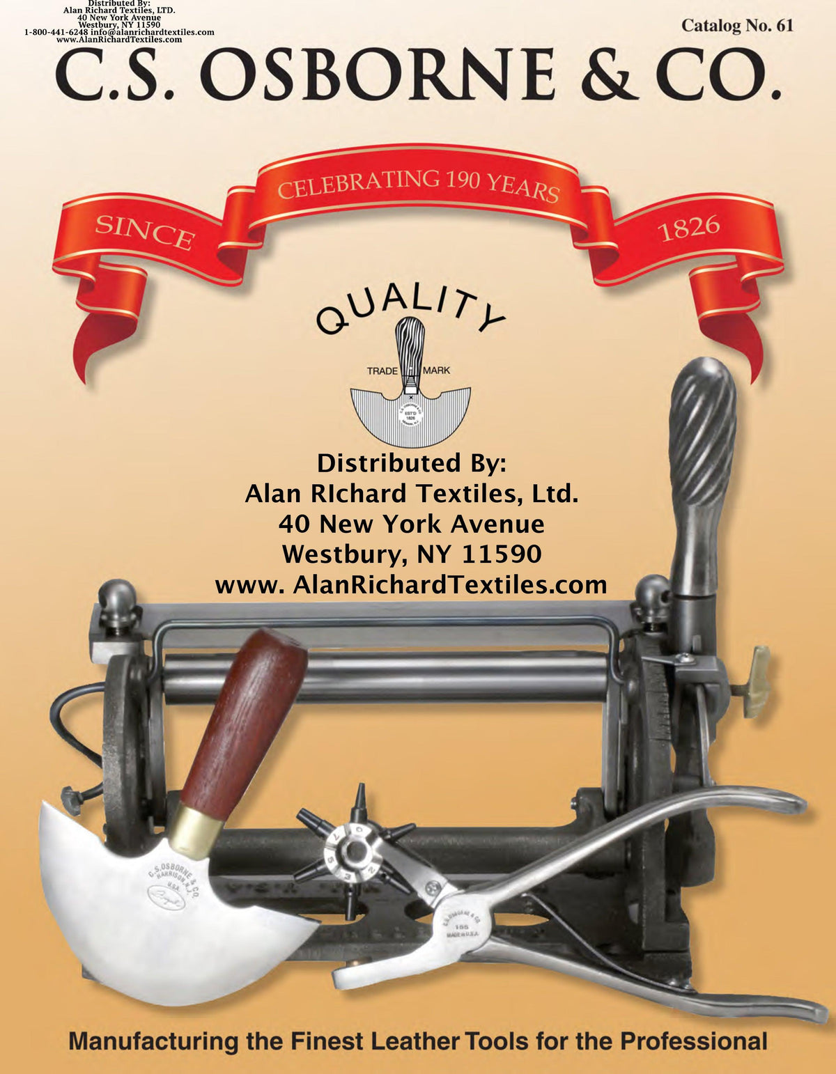 C.S. Osborne Catalogs - Alan Richard Textiles, LTD