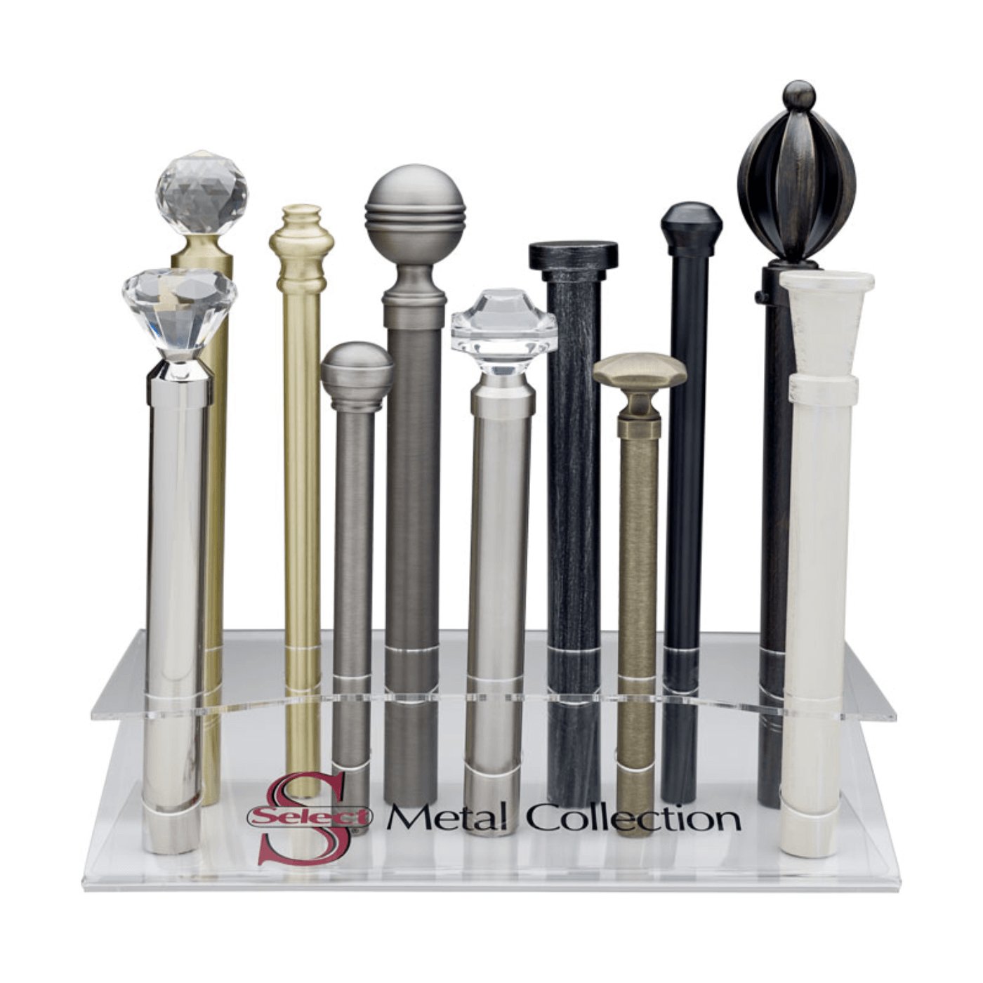 Select Drapery Hardware Metal Collection