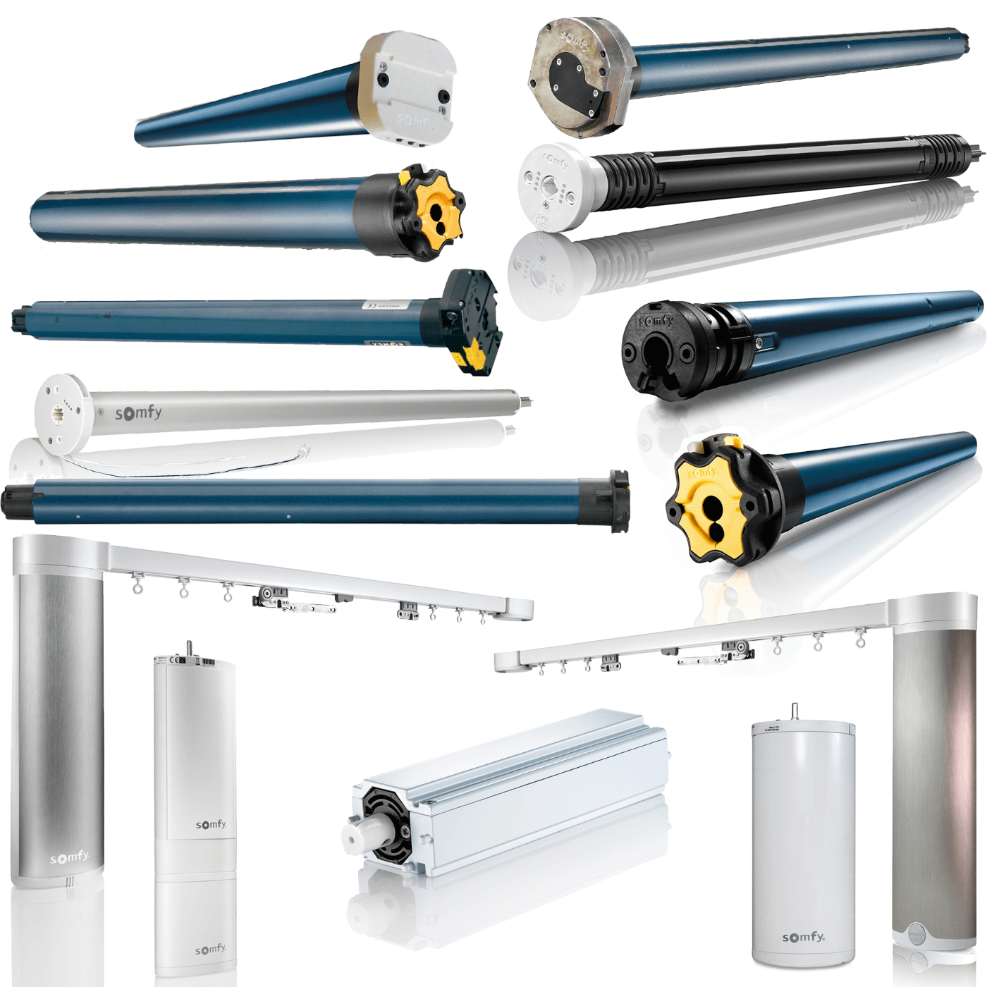 Somfy Motors for Shades Blinds Awnings Screens Curtains