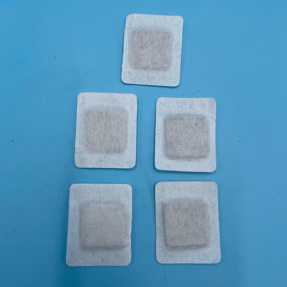 1” Fabric Covered Square Tab Drapery Weights