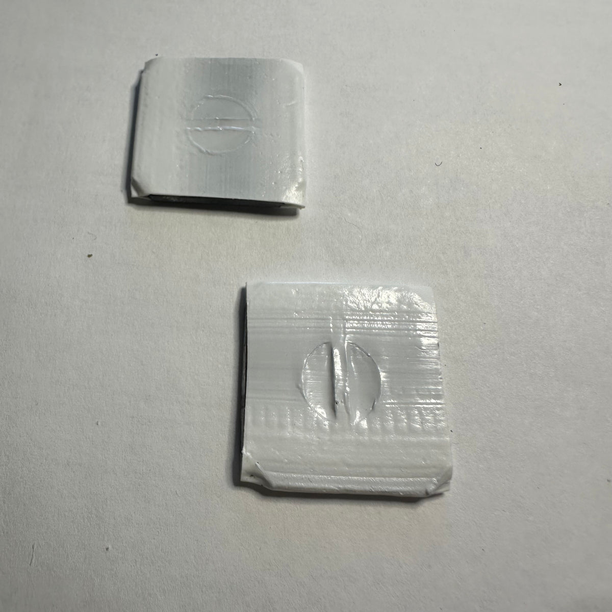 1" Vinyl Covered Crossbar Tab Weights