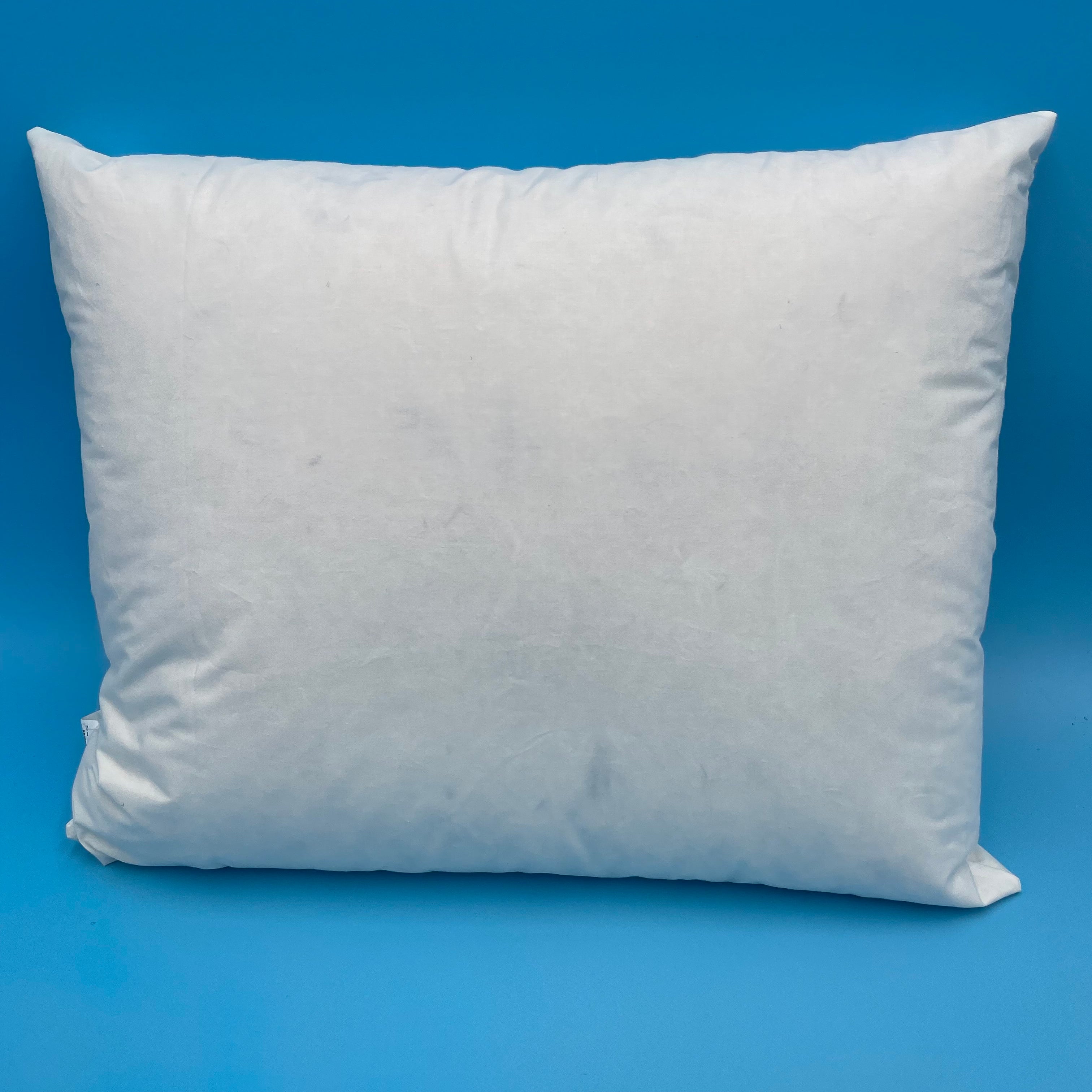 SupremeSoft 100 White Goose Down Pillow Insert Various Sizes