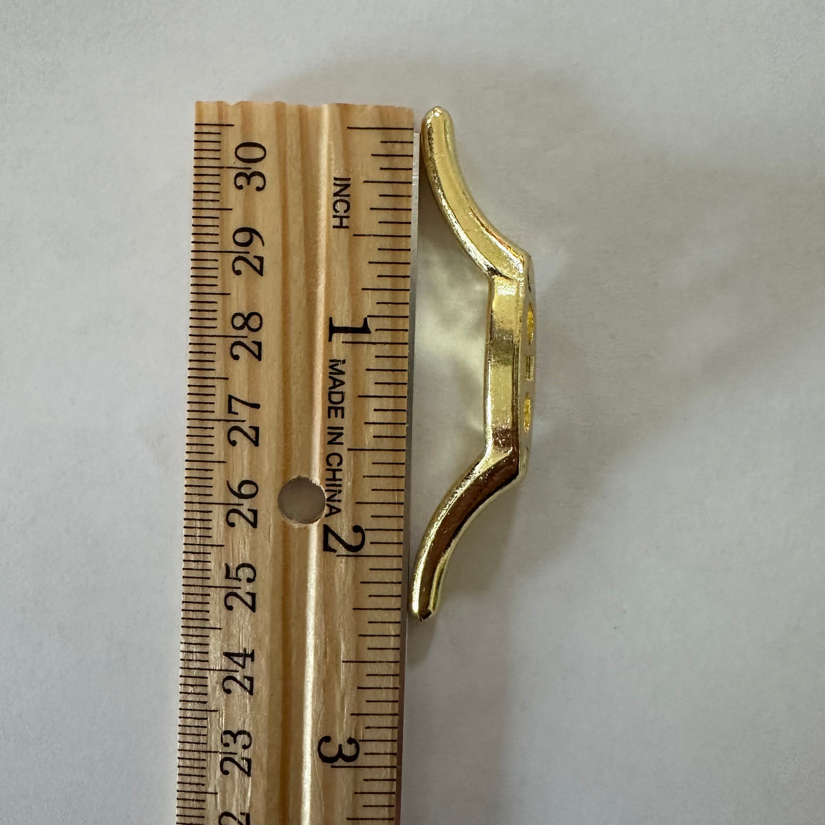 2-1/2" Brass Cord Cleats