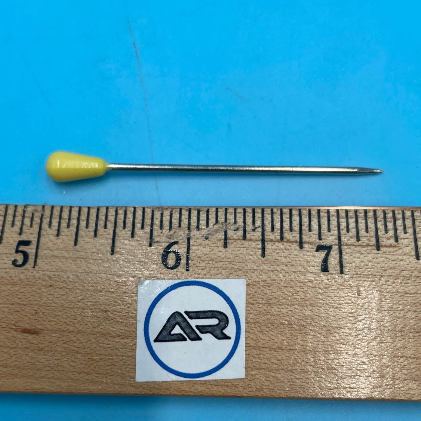 C.S. Osborne Yellow Plastic Head Upholstery Pins - Alan Richard Textiles, LTD C.S. Osborne, Pins and Needles