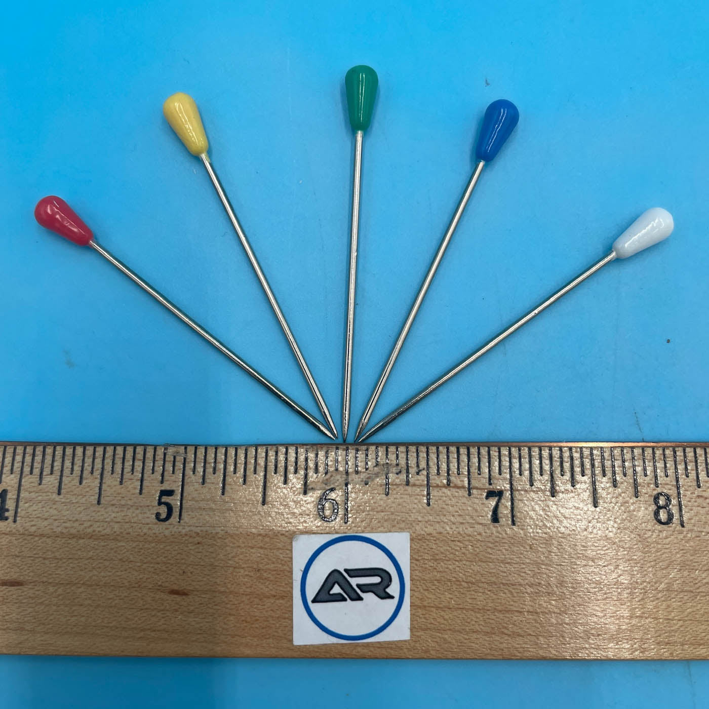 C.S. Osborne Plastic Head Upholstery Pins - Various Colors - Alan Richard Textiles, LTD C.S. Osborne, Pins and Needles