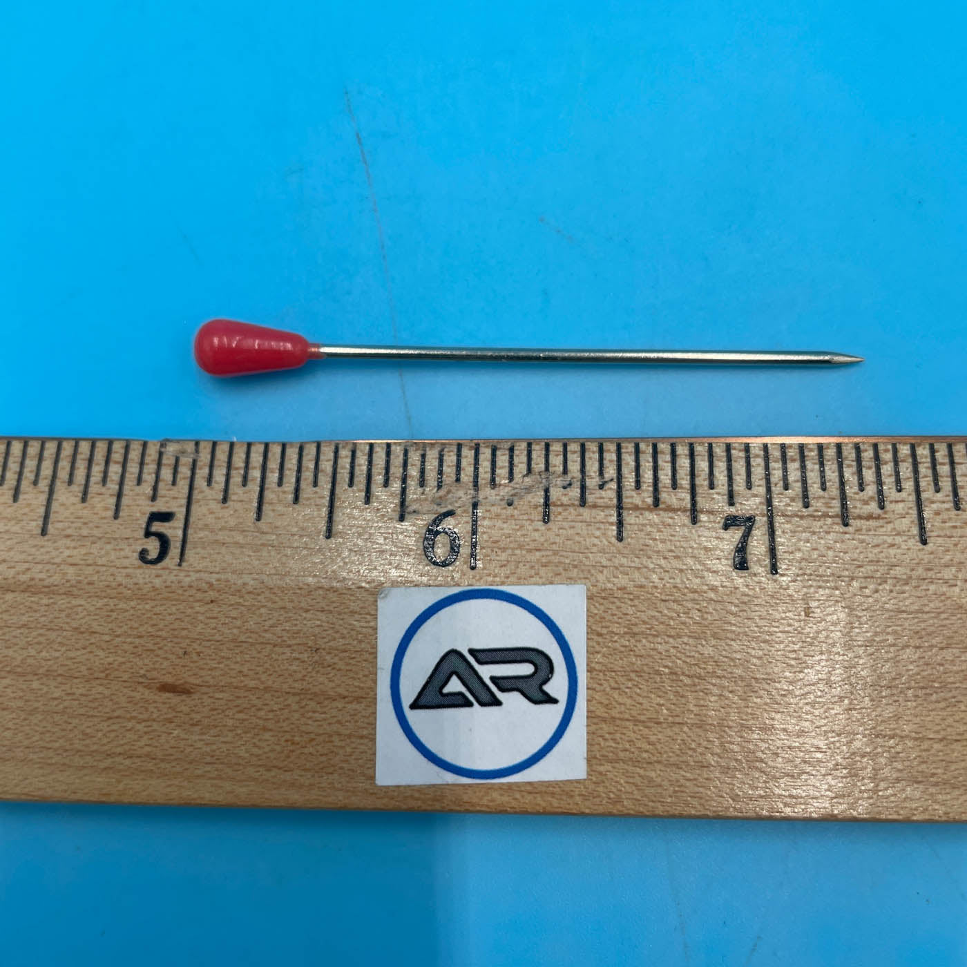 C.S. Osborne Red Plastic Head Upholstery Pins - Alan Richard Textiles, LTD C.S. Osborne, Pins and Needles