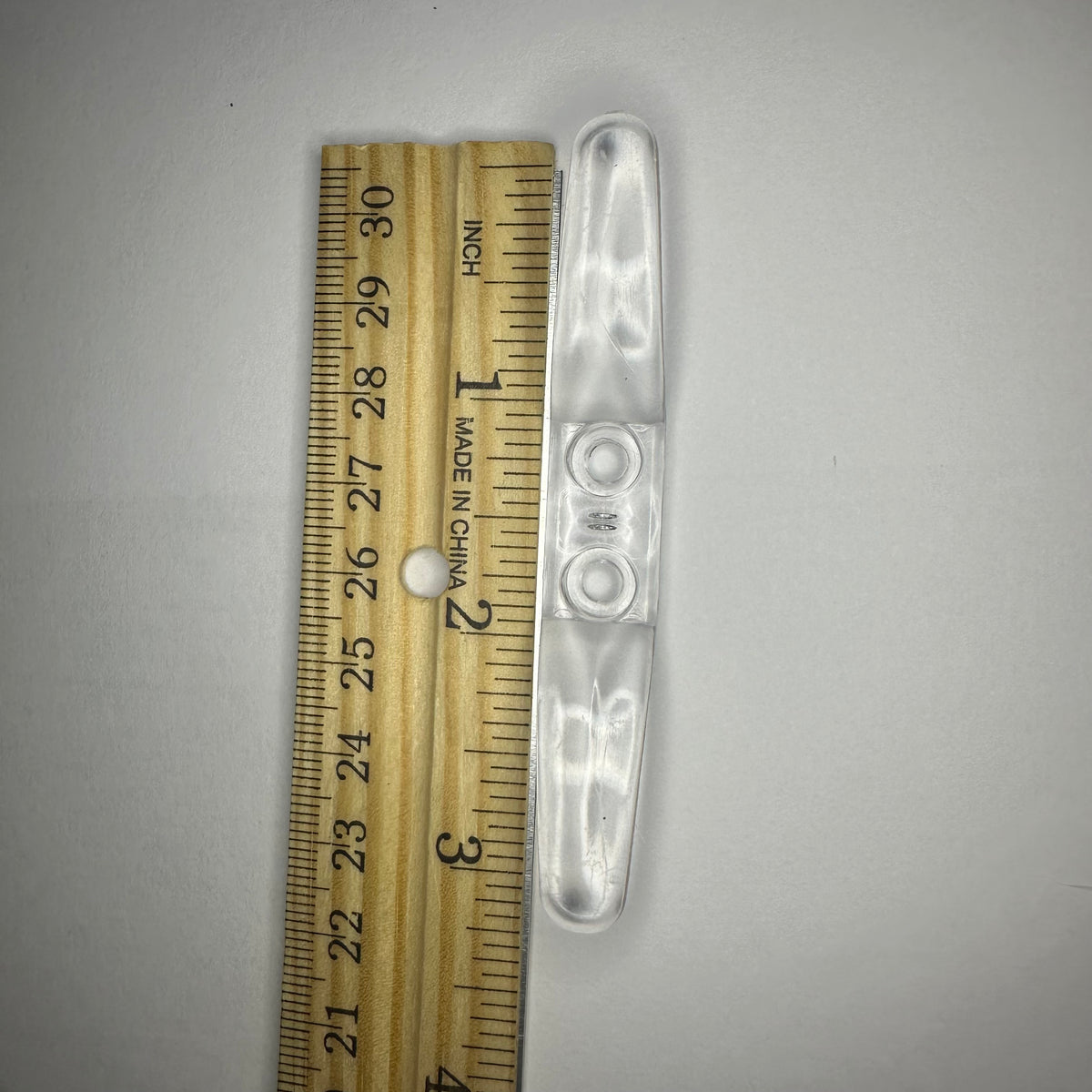 3-1/8" Lucite Cord Cleat