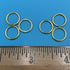 3/8" Inside Diameter Brass Roman Shade Rings