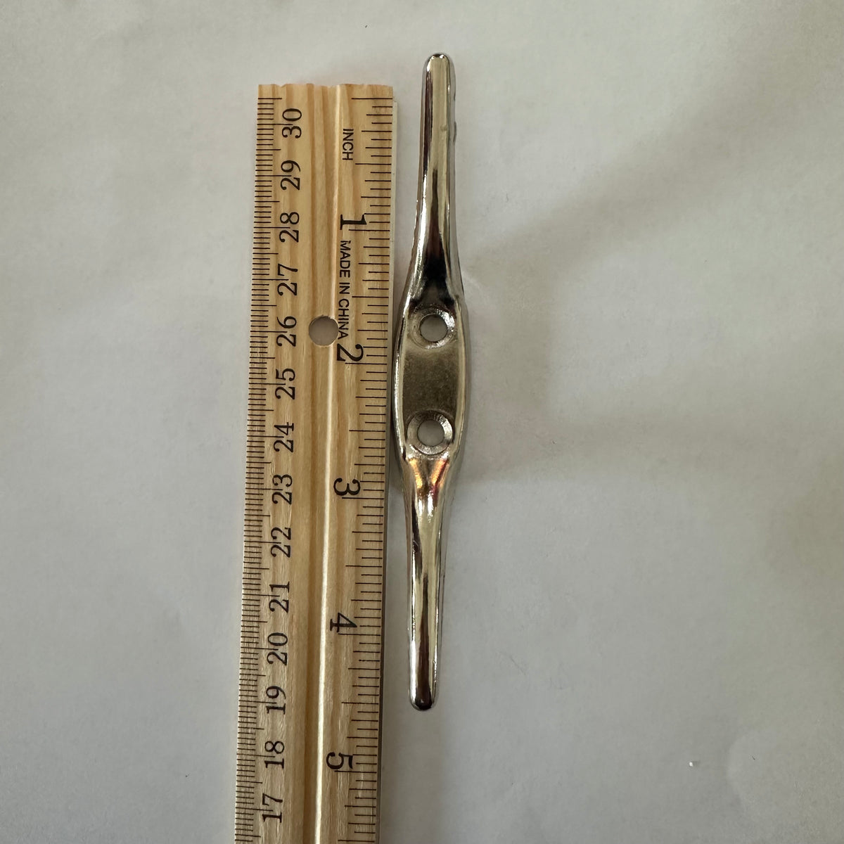 4-1/2" Nickel Cord Cleat