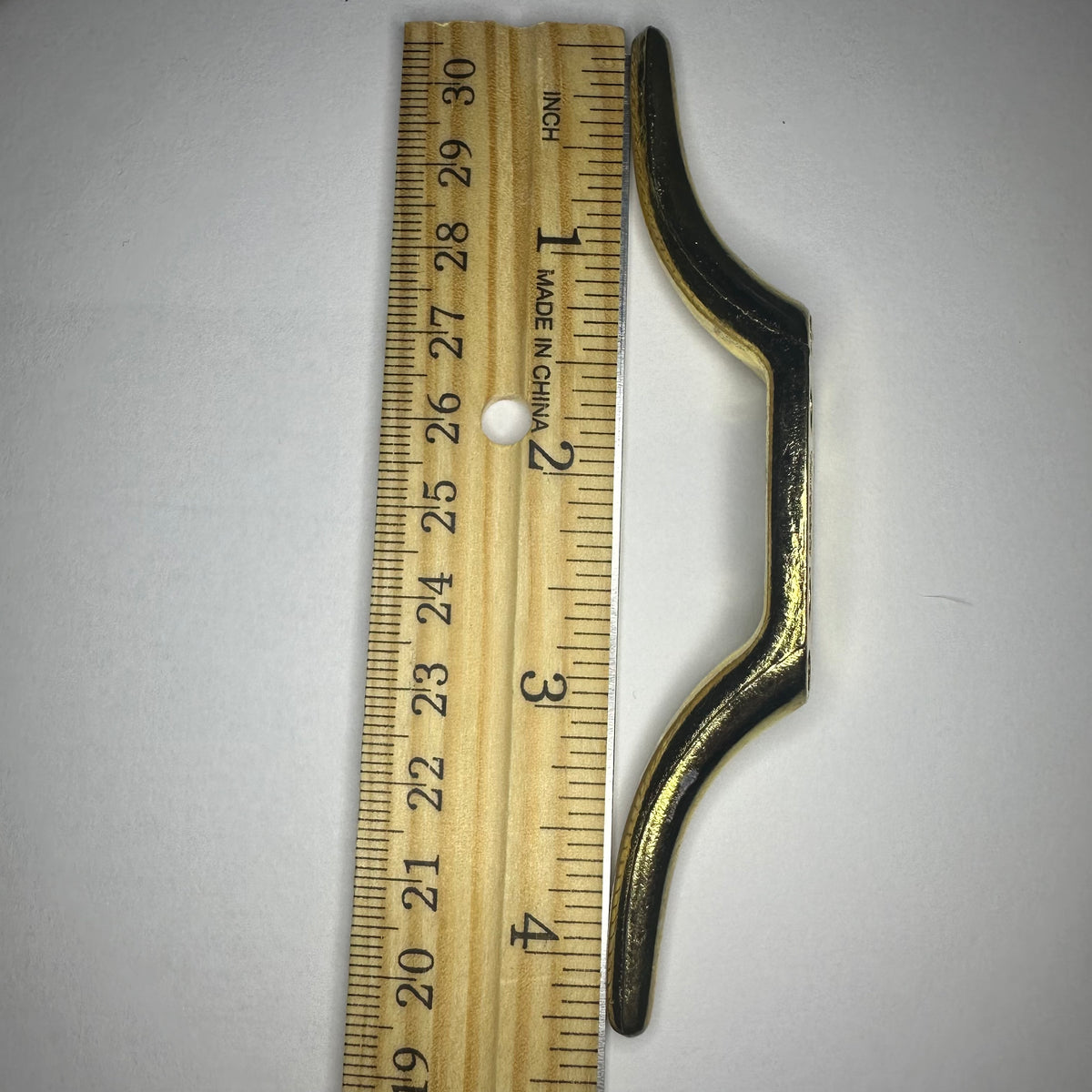 4-1/2" Brass Cord Cleats