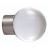 ACRYLIC BALL FINIAL-SATIN NICKEL