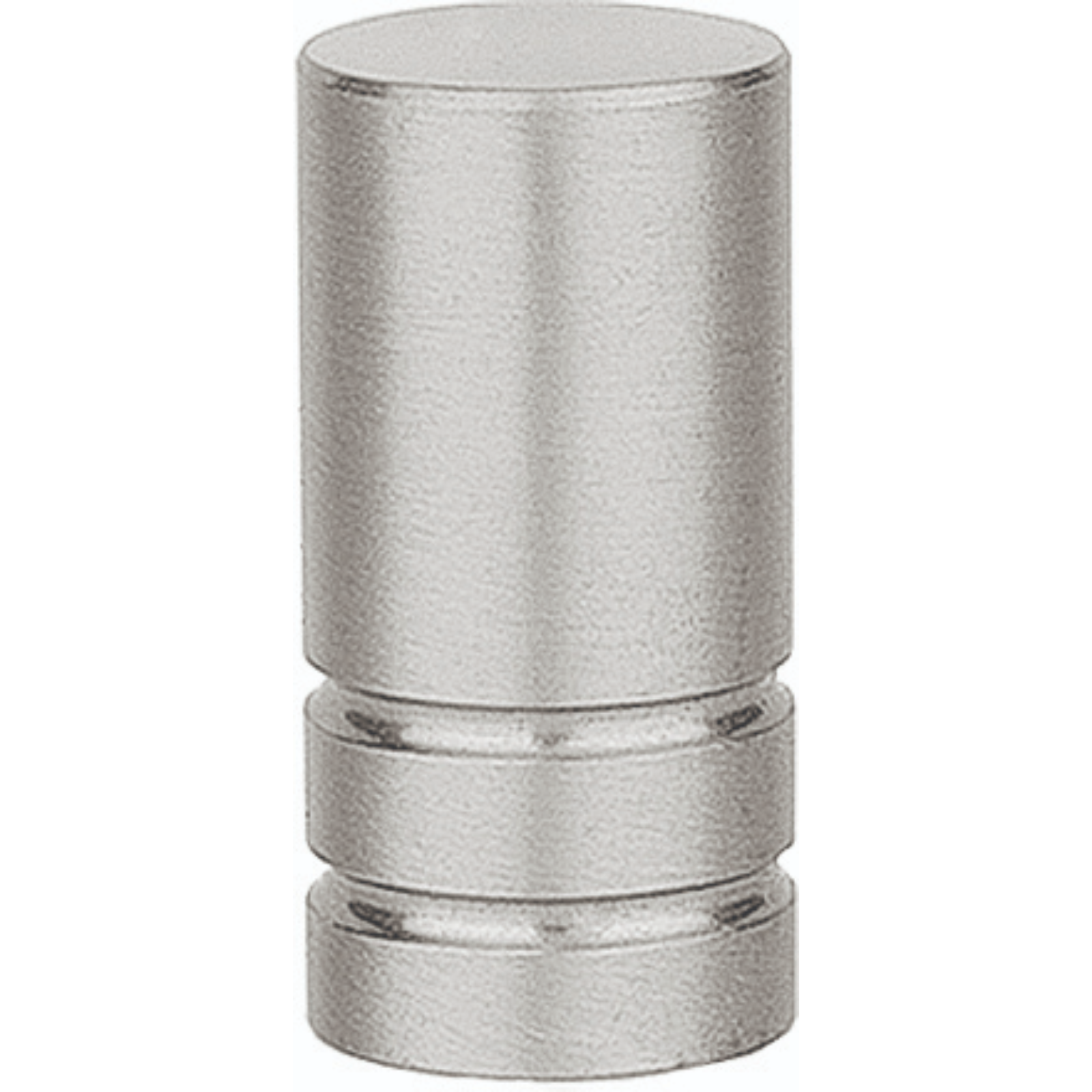 CILINDRO FINIAL-SATIN NICKEL