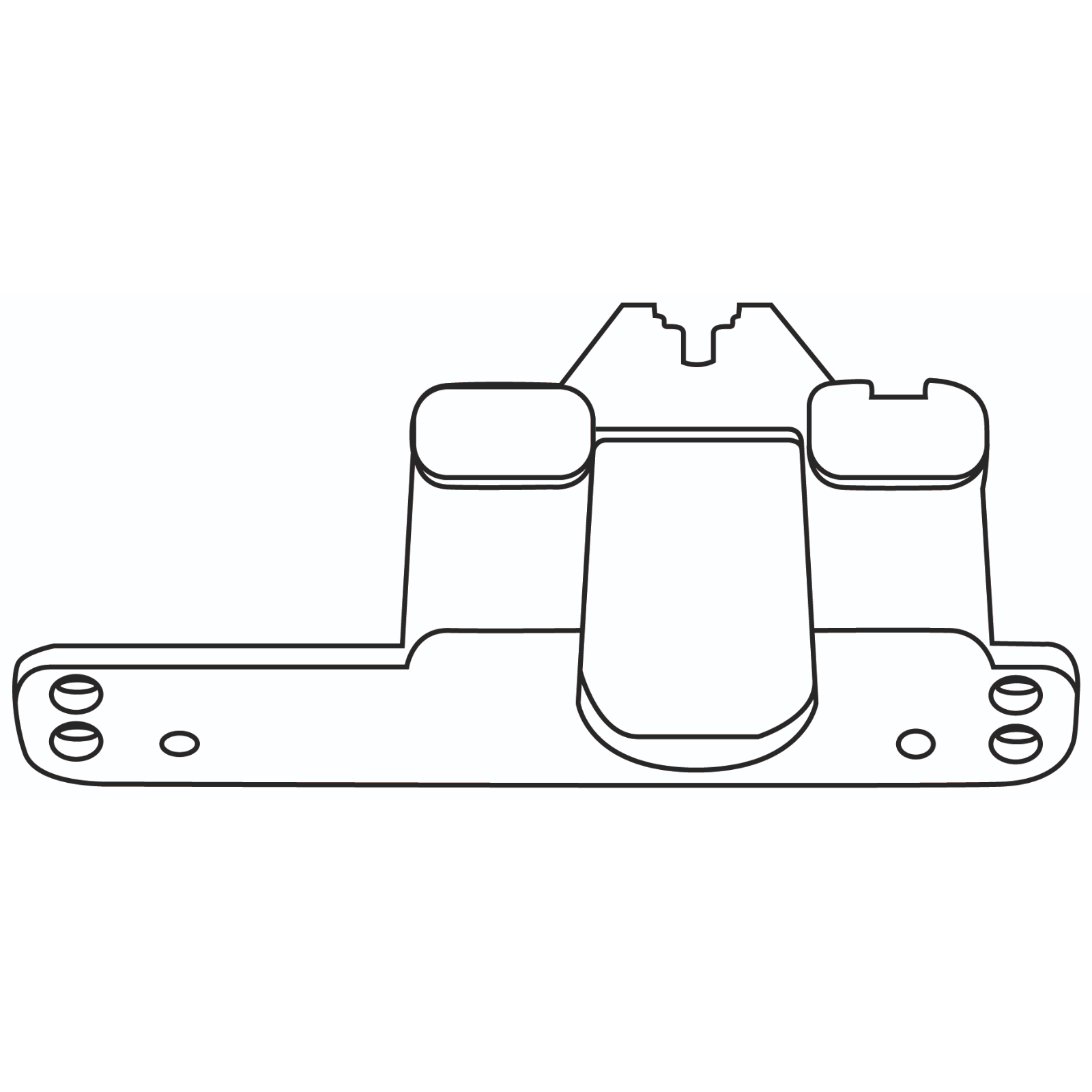 Forest drapery hardware Corded headrail master Under-poland