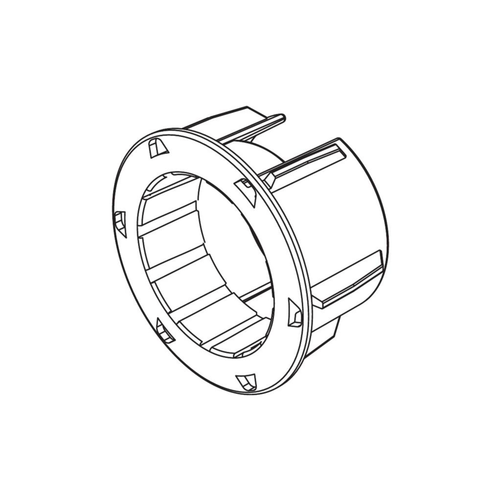 Forest drapery hardware Crown adaptor for mercury motor 25-38mm