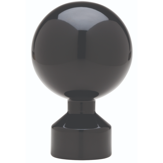 Crs Ball Finial Black