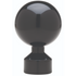 Forest drapery hardware Crs ball finial black