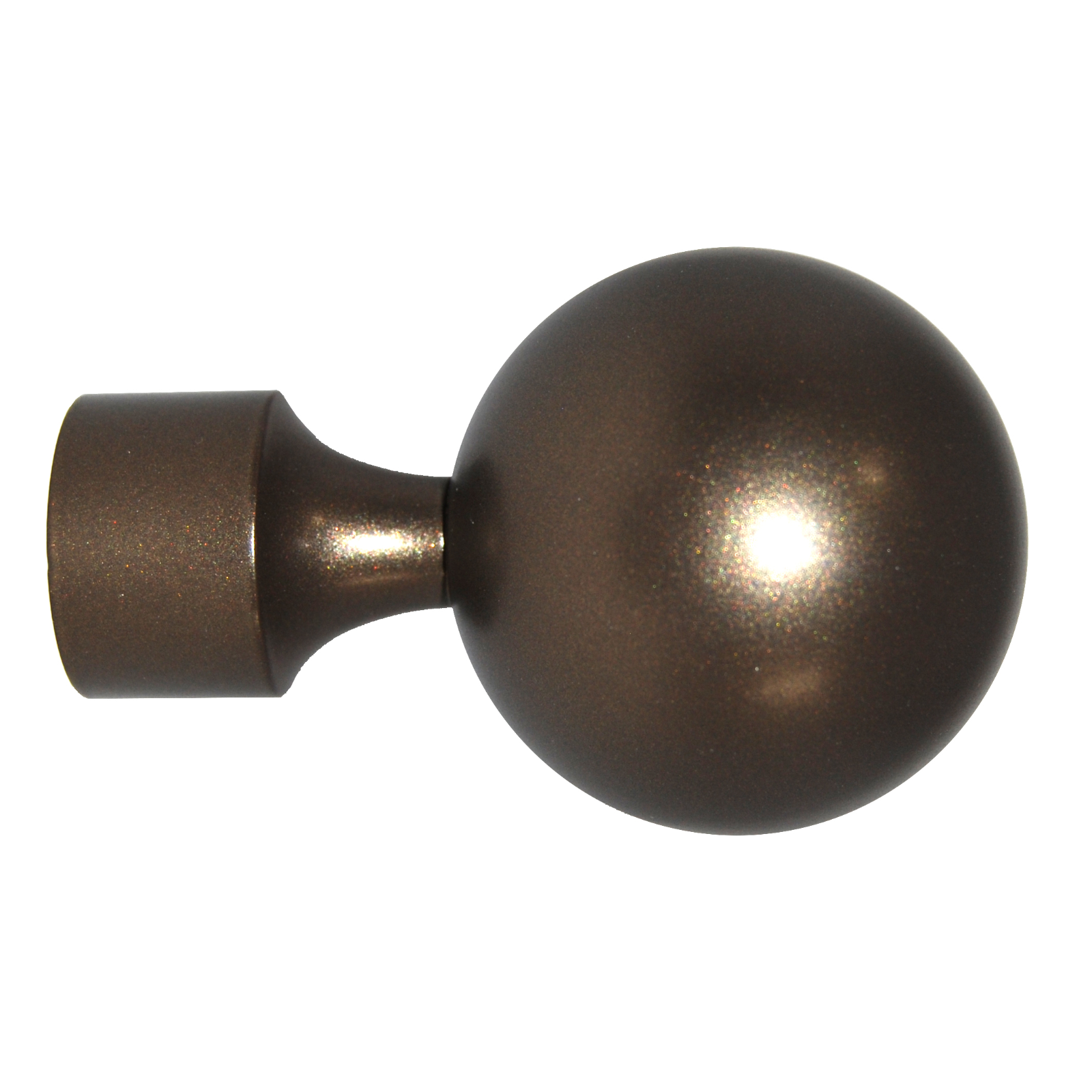 Forest drapery hardware Crs ball finial,ab