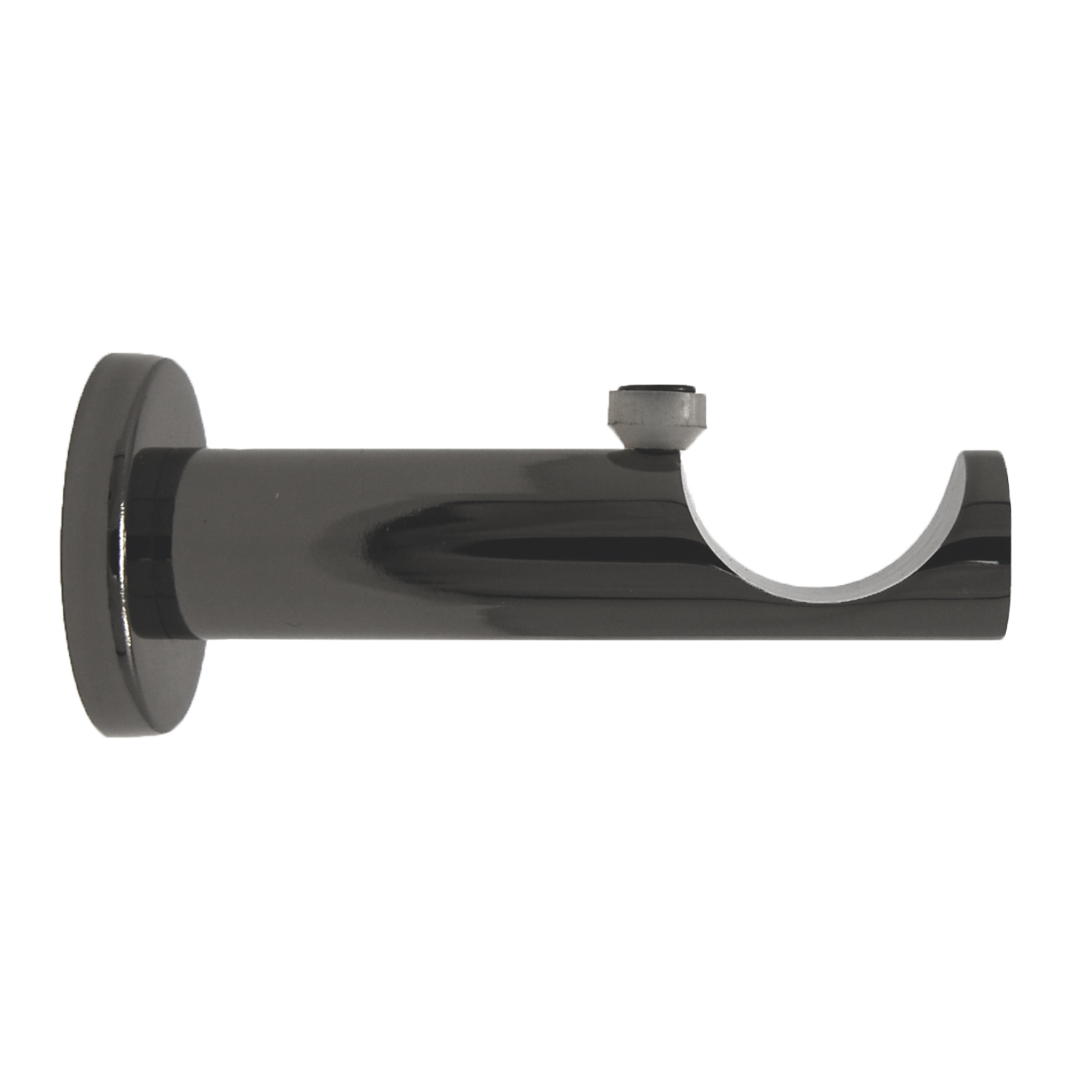 Forest drapery hardware Cylinder bkt 2.5" - graphite