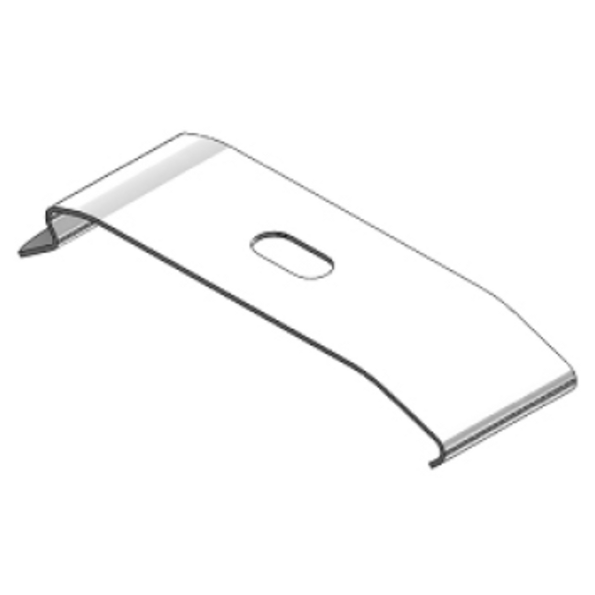 Forest drapery hardware Ceiling clip 2 whtie