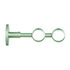 Forest drapery hardware Double irati bracket-stainless steel